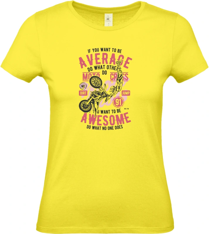 Dámské tričko Awesome Motocross 2