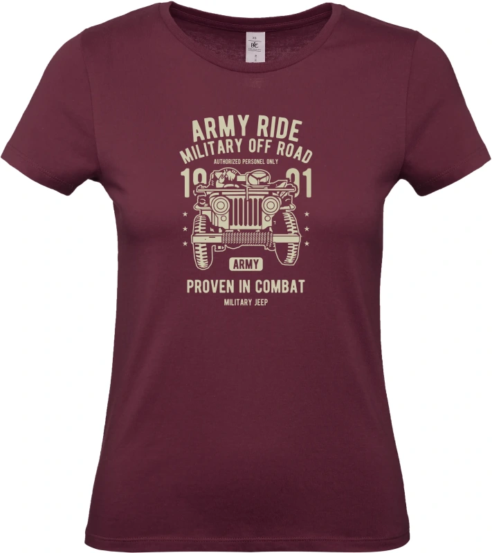 Dámské tričko Army Ride 9