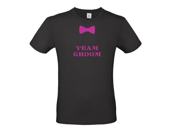 Pánské tričko Team groom s motýlkem 5