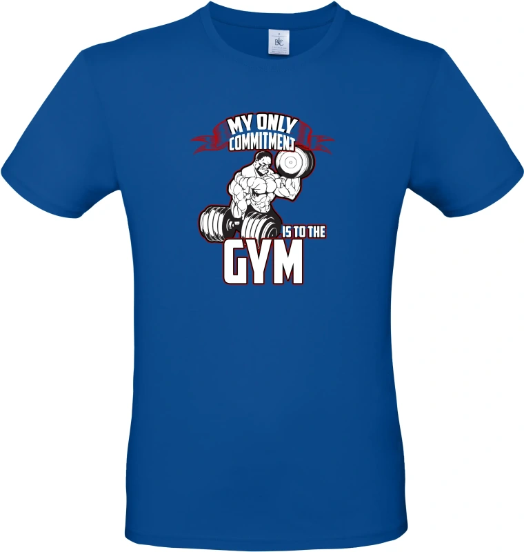 Pánské tričko My only commitment 2