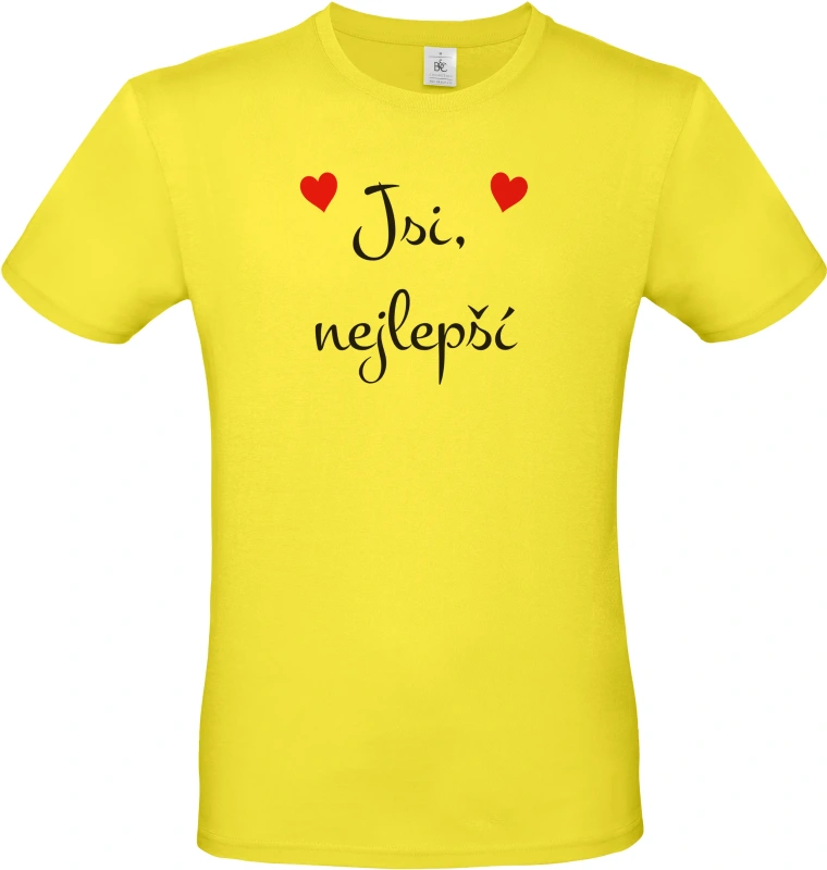Pánské tričko Jsi nejlepší 1