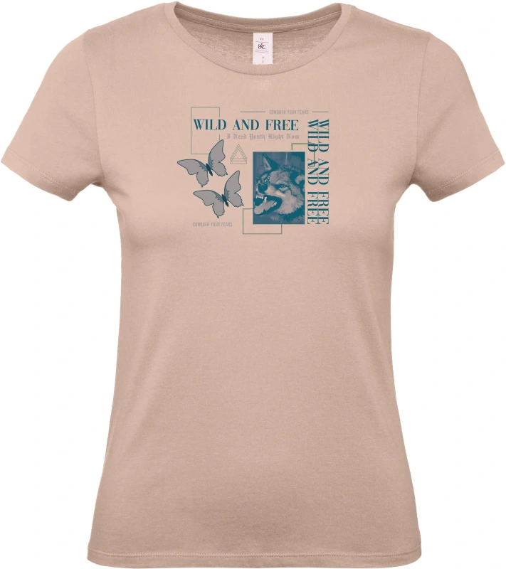 Dámské tričko Wild and Free 2