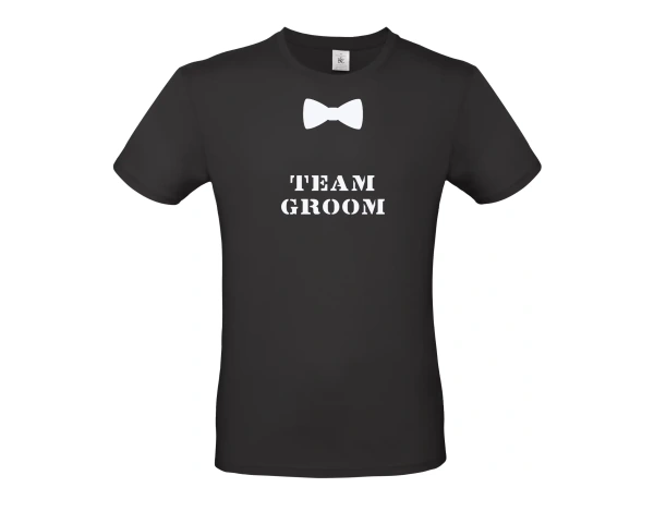 Pánské tričko Team groom s motýlkem 4