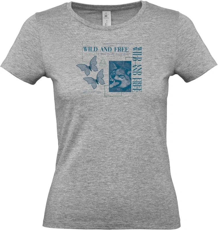 Dámské tričko Wild and Free 1