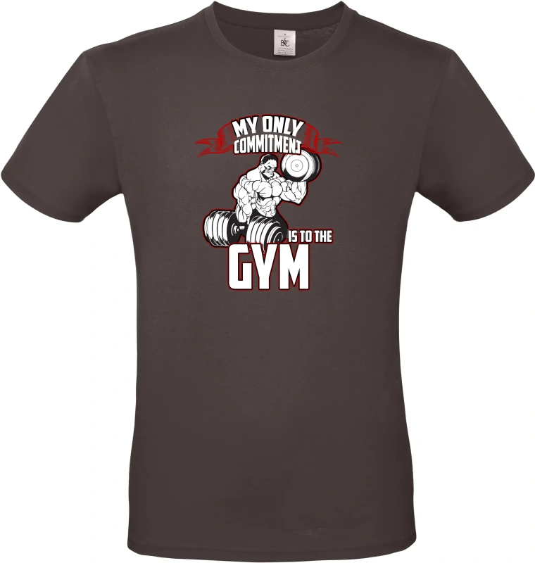 Pánské tričko My only commitment 1