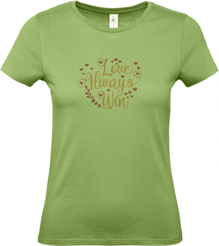 Dámské tričko Love Always Win 3