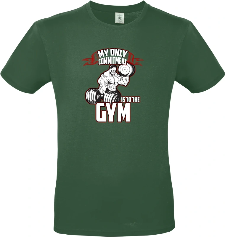 Pánské tričko My only commitment 3
