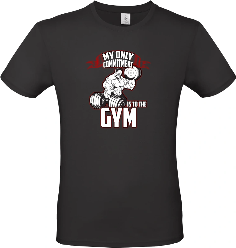 Pánské tričko My only commitment