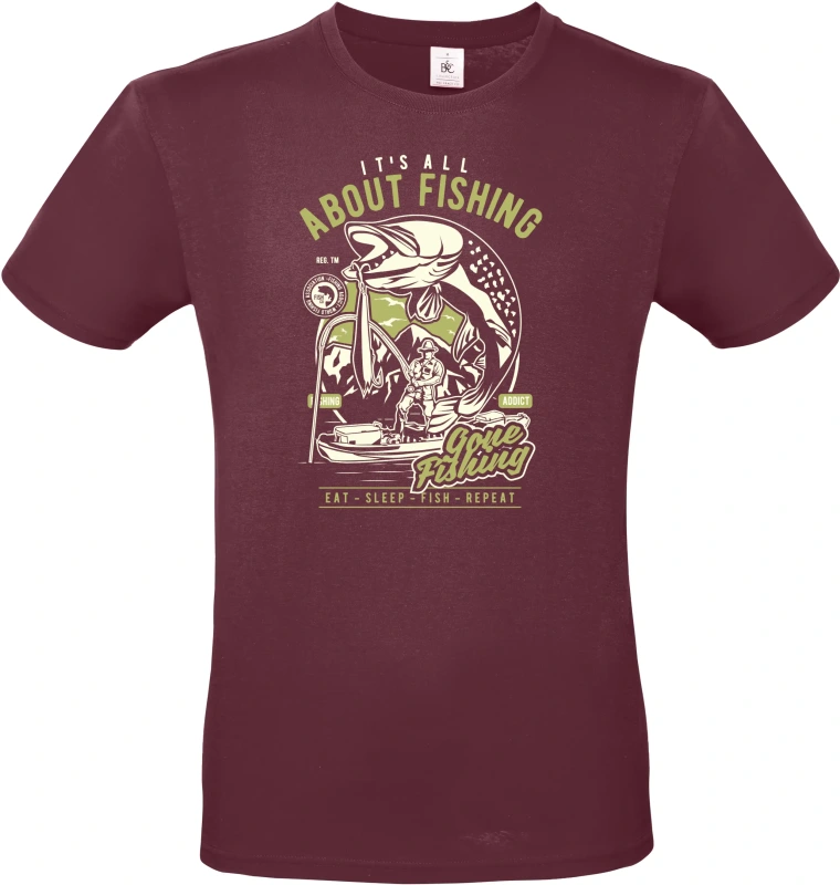 Pánské tričko All About Fishing 7