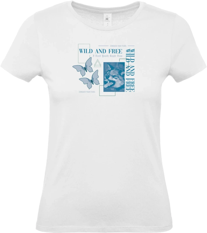Dámské tričko Wild and Free