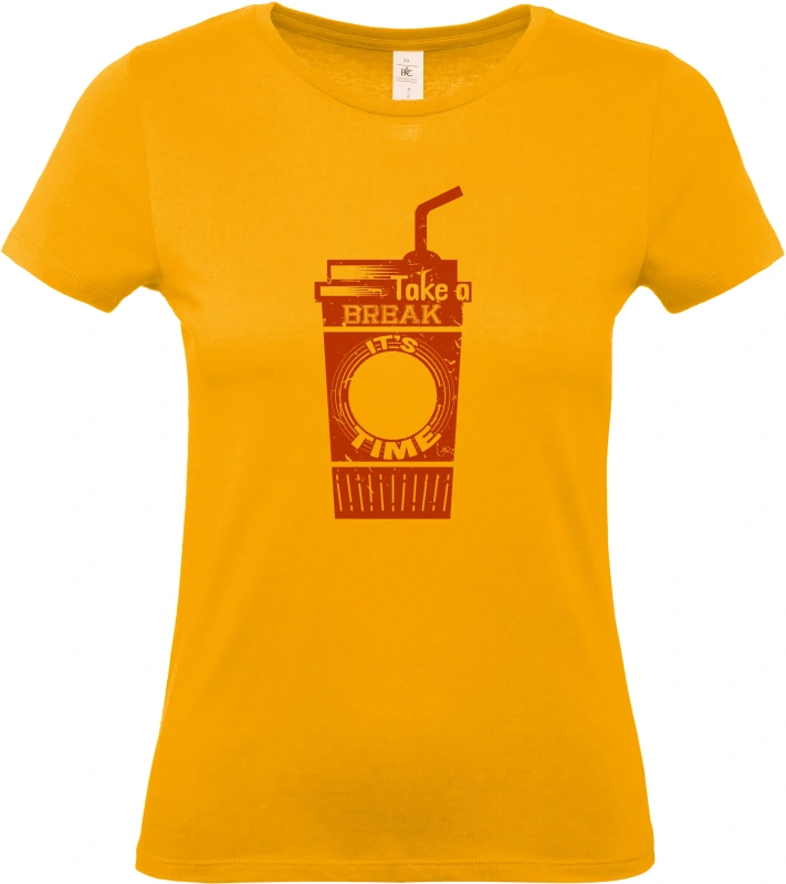 Dámské tričko Time coffee 2