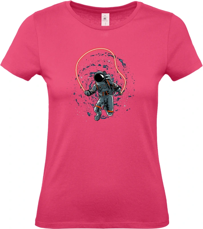 Dámské tričko Vesmírná Výzva - Astronaut na Švihadle 10