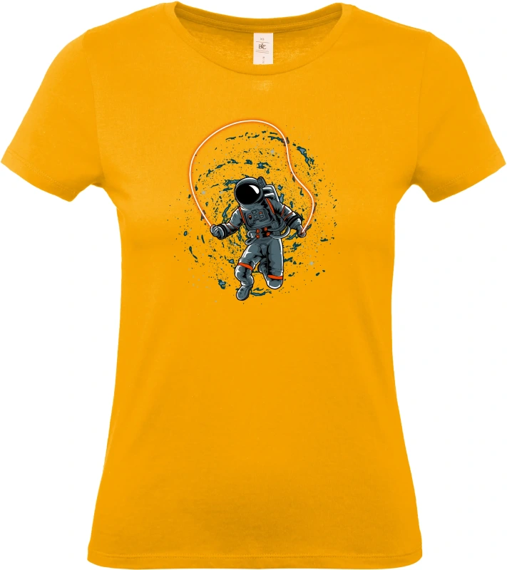 Dámské tričko Vesmírná Výzva - Astronaut na Švihadle 7