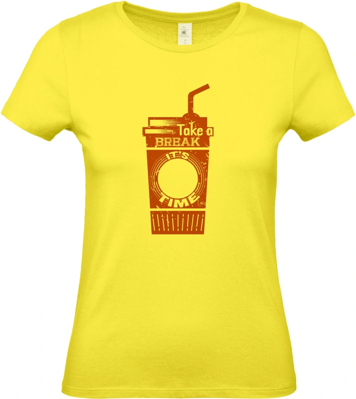 Dámské tričko Time coffee 1