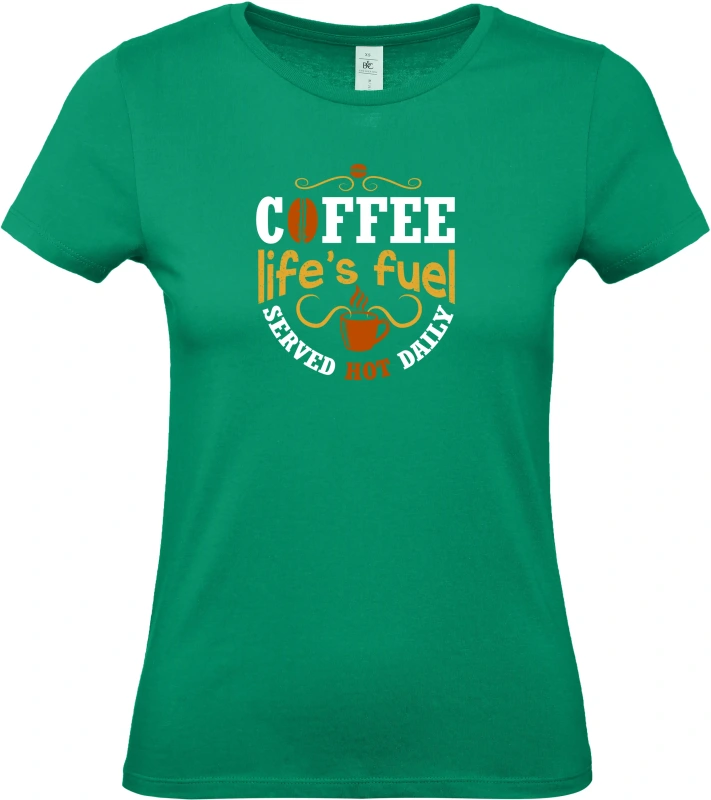 Dámské tričko Fuel coffee 2