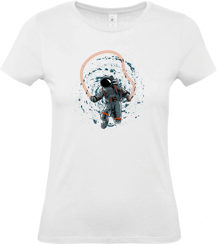 Dámské tričko Vesmírná Výzva - Astronaut na Švihadle 2