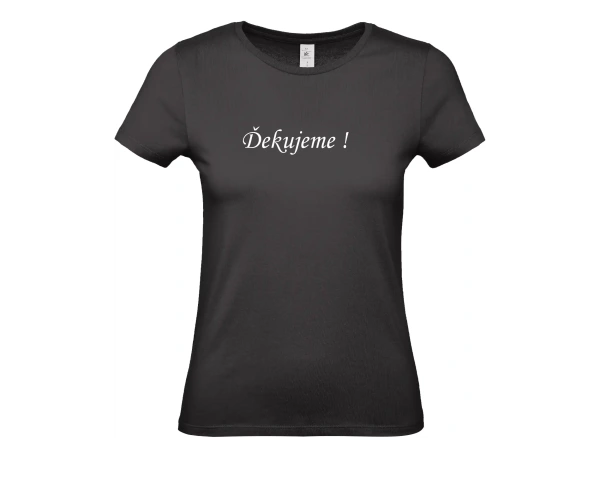 Dámské tričko Ďekujeme 4