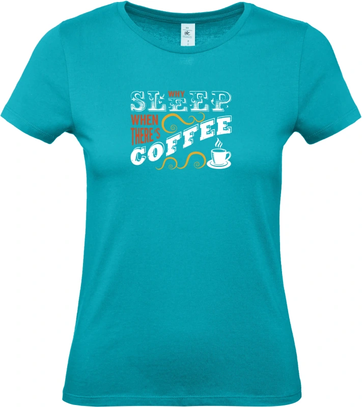 Dámské tričko Sleep coffee 6