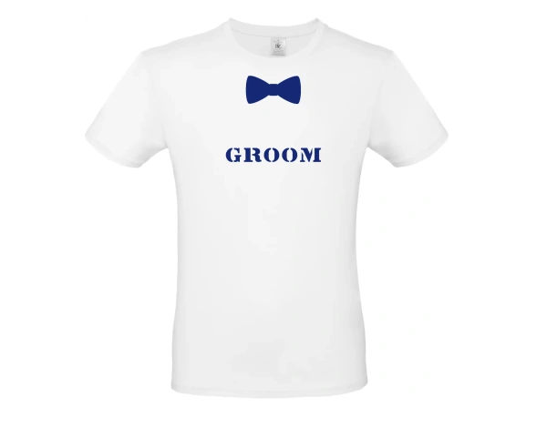 Pánské tričko GROOM s motylkem 2