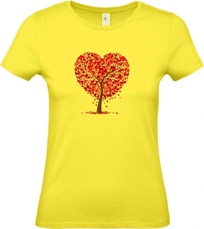 Dámské tričko Srdcový strom 1
