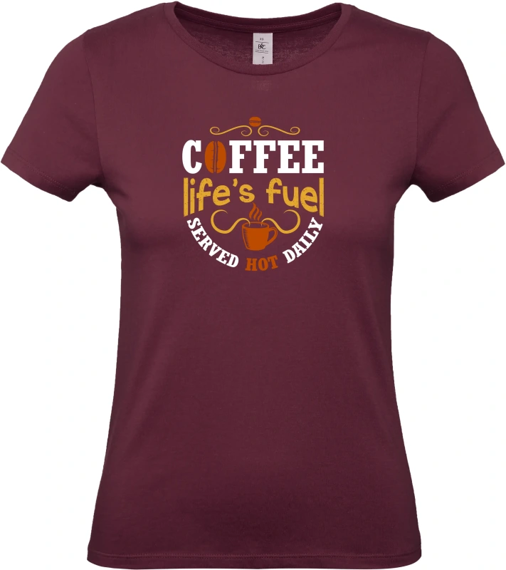 Dámské tričko Fuel coffee 7