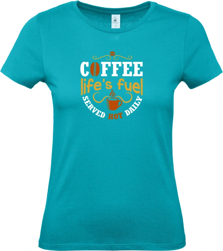 Dámské tričko Fuel coffee 6