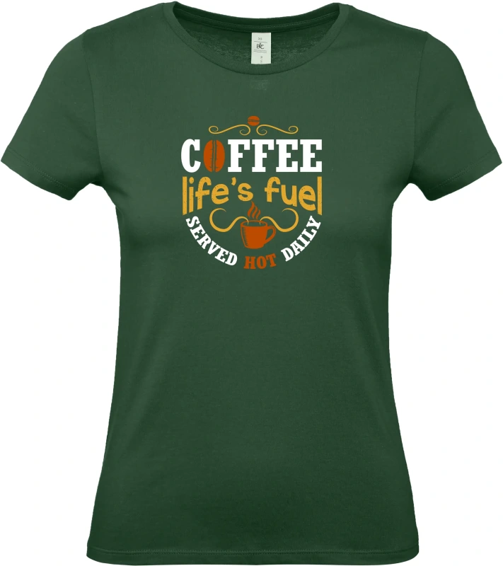 Dámské tričko Fuel coffee 4