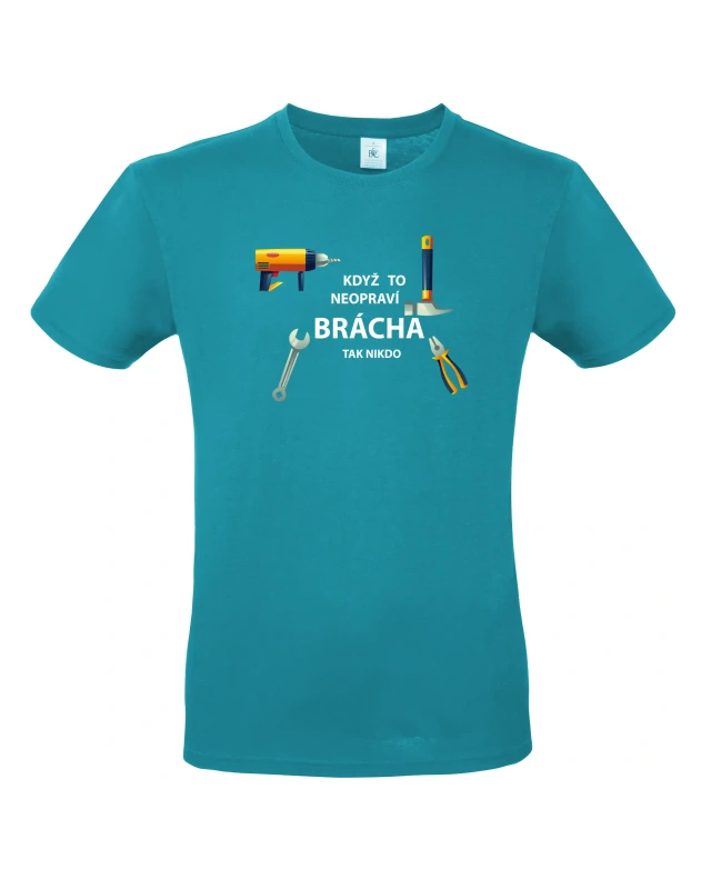 Pánské tričko Když to neopraví brácha 9