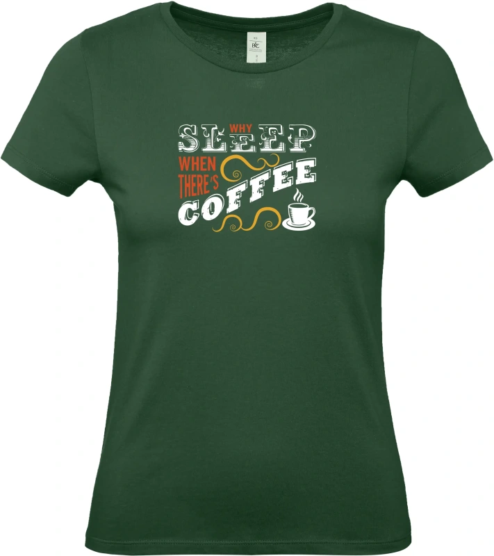 Dámské tričko Sleep coffee 4