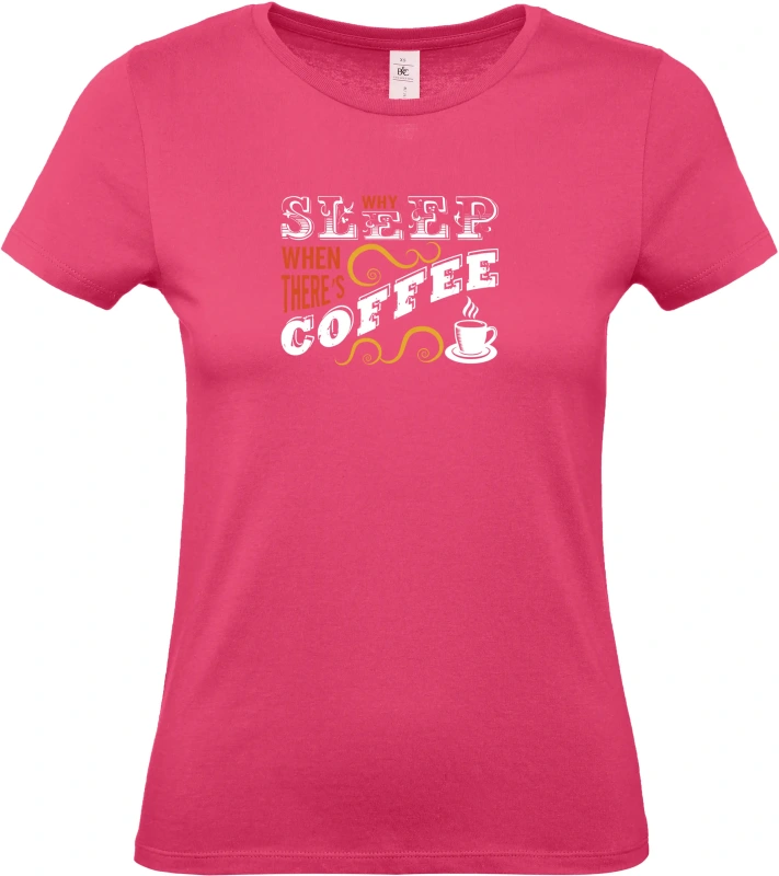 Dámské tričko Sleep coffee 5