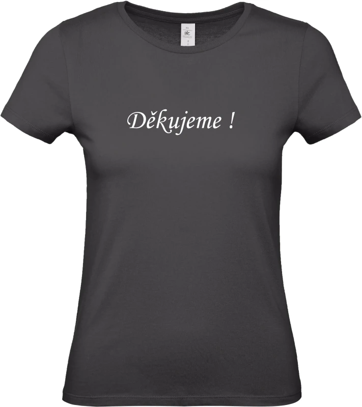 Dámské tričko Děkujeme 4